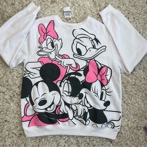 Disney Mickey and Friends Sweatshirt NWT